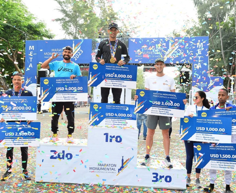 Maraton 1 Ganadores masculinos