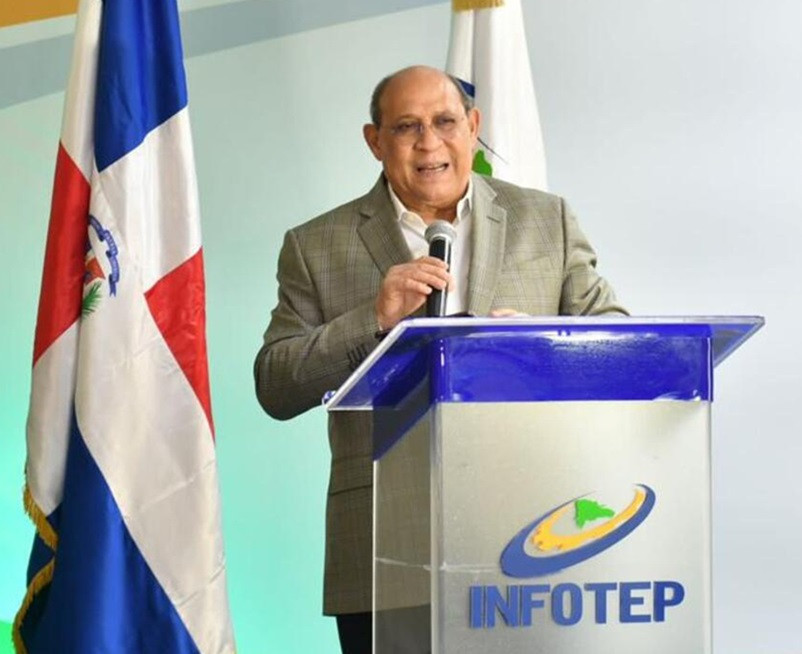 Rafael Santos Badu00eda. Director general del INFOTEP