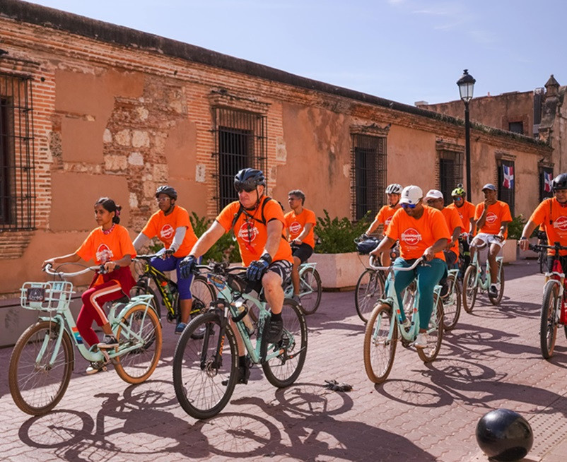 Bicicletada Naranja